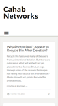 Mobile Screenshot of cawhrehab.com
